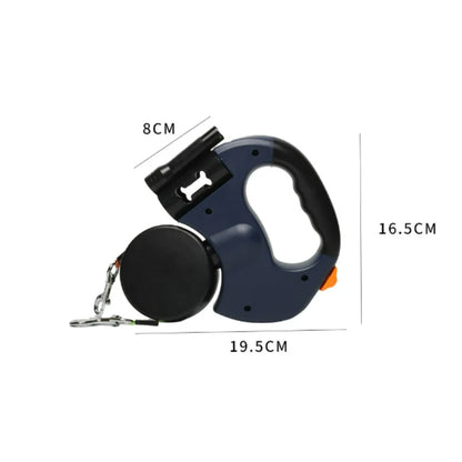 360° Tangle-Free Dual LED Leash