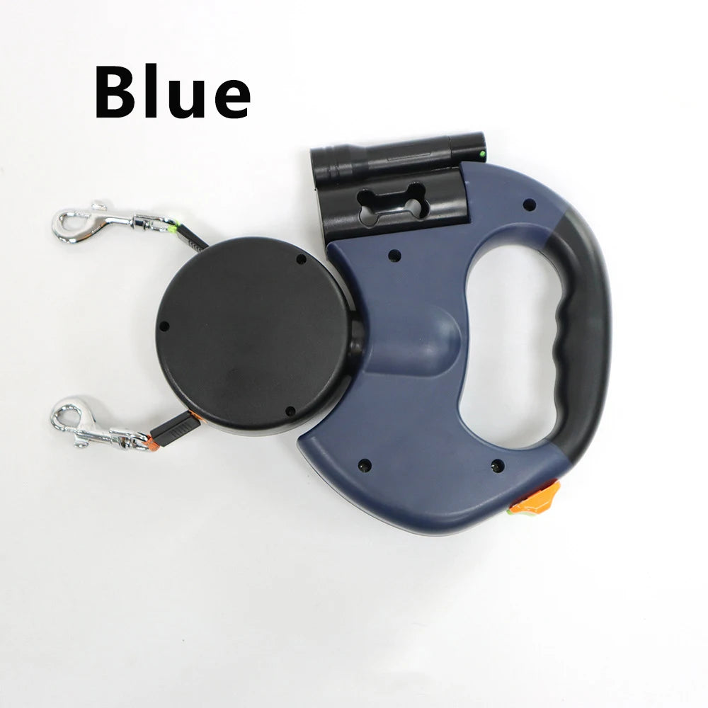 360° Tangle-Free Dual LED Leash