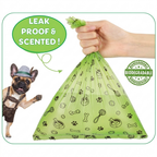 Earth Friendly - 8 X Rolls/ 120 Biodegradable Dog Poop Bags